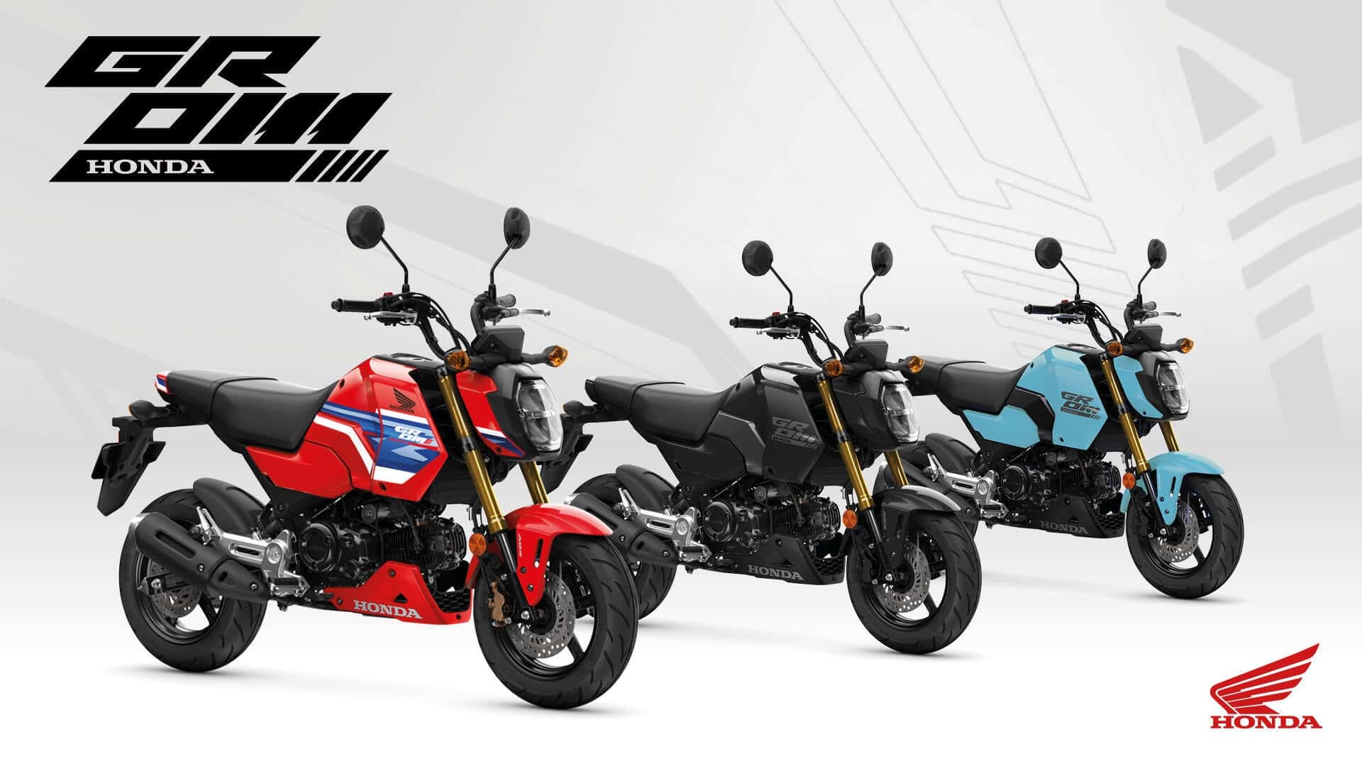 Honda MSX125 Grom получает три новых цвета и по-прежнему не является Yamaha