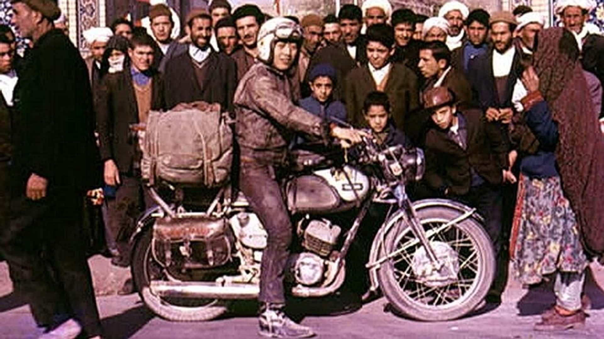 За 40 лет до Эвана Макгрегора и Чарли Бурмана этот человек объехал мир на мотоцикле Yamaha